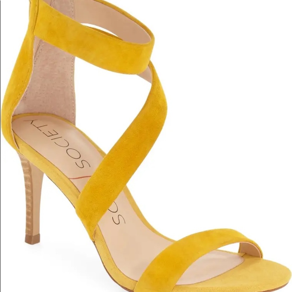 Sole Society Suede SunFlower ‘Juliette’ Sandal